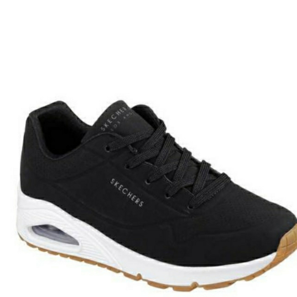 Black sneakers
